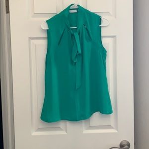 Green blouse